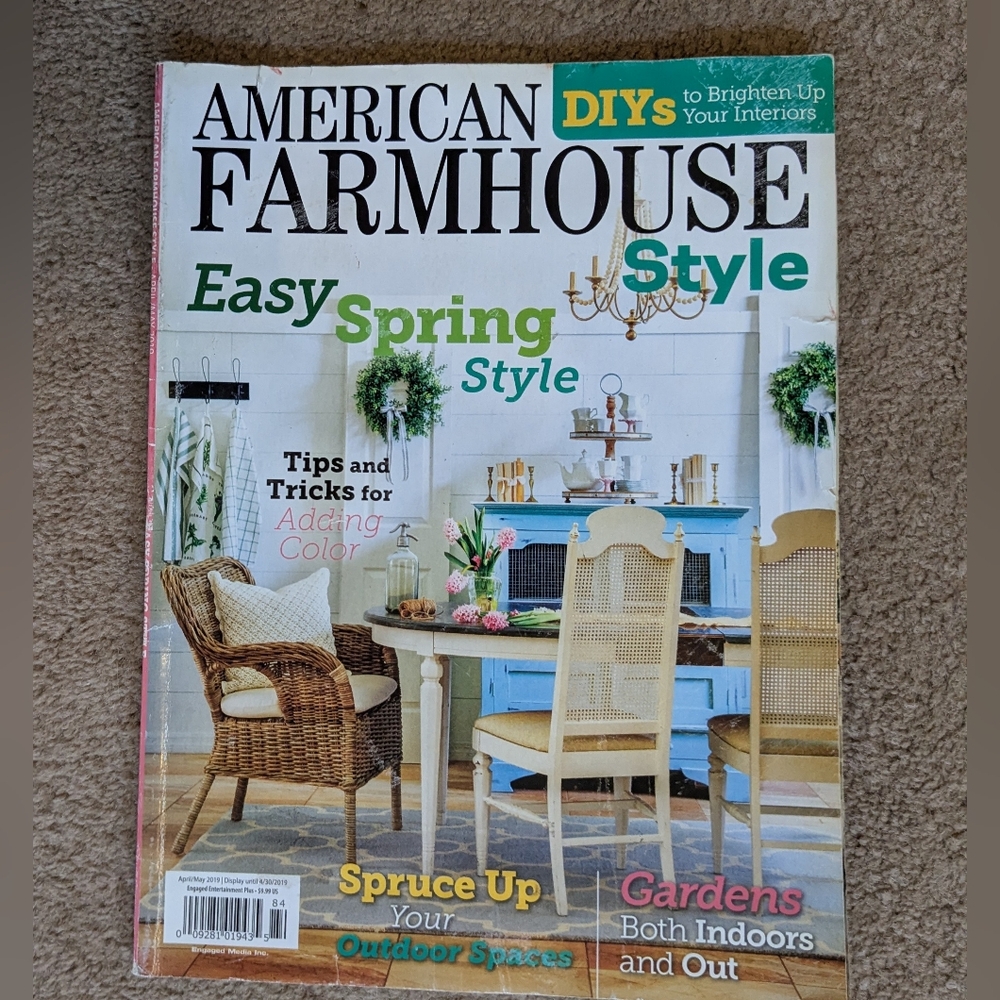 Magazine Lot Of 6 Magnolia Thrifting Southern Living Amer Farmhouse Cottage - Picture 6 of 7